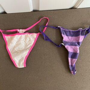 Pink and Purple Striped panty